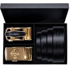 Chanel belt black gold woman authentic used m1285. Hi Tie 2019 New Fashon Box Belt Men Automatic Buckle Business Leather Belt Men Black Gold Sliver Buckles Men S Waistband Belts Men S Belts Aliexpress