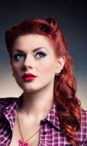 Pin up hairstyles, first and foremost, the epitome of vintage, have a certain je ne sais quoi about them. Pin Up Hairstyles Victory Rolls Google Search Hair Beauty At Repinned Net