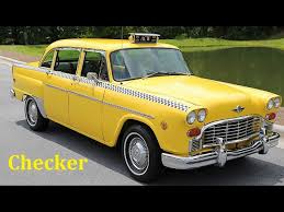Image result for Federal Yellow 1956 Checker Taxi