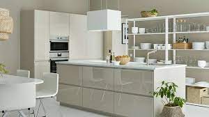Refresh the home for less! Voxtorp High Gloss White Kitchen Ikea
