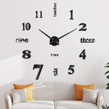 Check spelling or type a new query. Soledi Diy Wall Clocks 3d Modern Mute Large Diy Clock Home And Office Beautiful Decoration Amazon Co Uk Home Kitchen