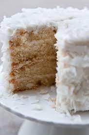 By The Way Bakery Coconut Cloud Cake Dairy Free Icing Recipe Gluten Free Cakes Gluten Free Sweets