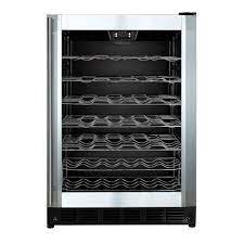 Check spelling or type a new query. Vissani 50 Bottle Wine Cooler Mcwc50dst The Home Depot Wine Cooler Wine Bottle Beverage Cooler