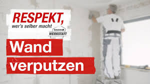 Denn der innenputz an der decke bedeuten mehr aufwand und lässt die kosten steigen. Wand Verputzen Anleitung Video Toom Baumarkt