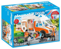 Doktor vojtěch jandera odchází z významné pražské kliniky k záchranné službě. Playmobil 70049 Sanitka S Majakem Svetlo Zvuk Legenio Lego Genialni Zabava