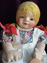 Vintage Large Stuffed Humpty Dumpty Doll