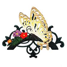 These antique hose holder are affordable and can also be used for irrigation. Sungmor Heavy Duty Cast Iron Hose Holder Garden Yard Decorative Butterfly Wall Mounted Hose Butler Water Pipe Holds Rack Hanger Antique Wall Decorations Buy Online In Aruba At Aruba Desertcart Com Productid 110303965