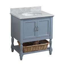 Sears carries stylish bathroom vanities for your next remodeling project. Beverly 30 Traditional Bathroom Vanity With Carrara Marble Top Kitchenbathcollection