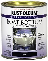 Rust Oleum Marine Coatings Boat Bottom Antifouling Paint Black Flat Enamel Oil Based Marine Paint 1 Quart Lowes Com In 2021 Rustoleum Boat Paint Marine Paint