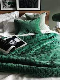 Velvet Emerald Green Bedding Bedroom Bedroom Green Home Bedroom Sanctuary Bedroom