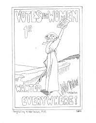 Suffrage means the right to vote in political elections. Pin On Coloring Time