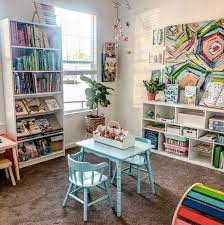 Get the best homeschool organization ideas for small spaces. 25 Best Homeschool Space Ideas Virtual Learning Space Ideas