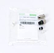 Electronic test run was passed (cad compatibility assured). Field Wireable Connector M12 Nut 4 Pin Female Axial Connection 22 26 Awg Pn 7000 12611 0000000 Automationdirect