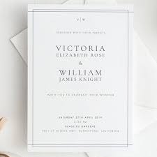Elegant Wedding Invitation Template Classic Wedding Invite Etsy In 2021 Simple Wedding Invitations Modern Wedding Invitations Classic Wedding Invitations