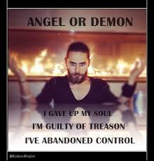 Marslyrics Angel Or Demon Stranger In A Strange Land 30secondstomars Jaredleto Jared Leto 30 Sec To Mars 30 Seconds To Mars