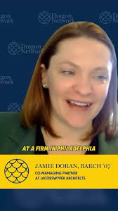 In this month's Power Lunch, listen to Jamie Doran, Architecture alum and  Co-Managing Partner at Jacobs Wyper, as she shares her unconventional path  through college and offers tips