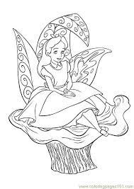 Show your kids a fun way to learn the abcs with alphabet printables they can color. Alice In Wonderland Coloring Page For Kids Free Alice In Wonderland Printable Coloring Pages Online For Kids Coloringpages101 Com Coloring Pages For Kids