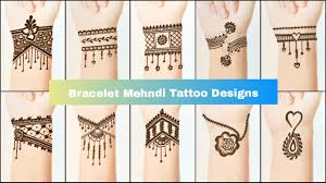 Tattoo designs crafts requires absolutely no dependencies. Part 7 Youtube S Best Bracelet Tattoo Designs Mehndi Tattoo Cute Mehndi Tattoos Youtube