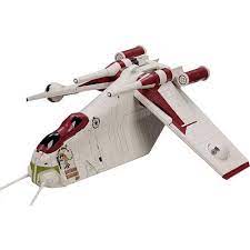 Star Wars The Clone Wars Republic Gunship Crumb Bomber Toys R Us Exclusive Star Wars Toys Star Wars Party Toy Collection