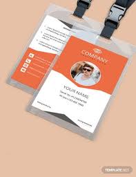 Magnetic business cards keep your contact info at customers' fingertips. Sample Company Id Card Template Free Jpg Word Apple Pages Publisher Template Net Id Card Template Company Id Card Template