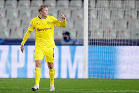 He definitely will play a lot more at dortmund than man united or leipzig. Erling Haaland Breaks Champions League Record Gives Awkward Interview Insider