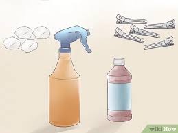 تفتيح شعر ك باستخدام ماء الأكسجين Wikihow