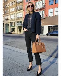 Anine Bing On Instagram Wearing My New Favorite Cardigan At The Office Today Shop Our Latest Drop On Anin Anine Bing Black Pullover Outfit Sweater Fashion