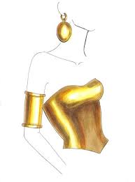 How To Draw Gold I Draw Fashion Fashion Illustration Tutorial Fashion Illustrations Techniques Fashion Design Drawings