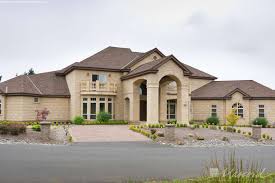 The vaulted great room opens out to a covered porch with skylights, while the unique angled dining room accesses a. European House Plan 2435 The Holden 6497 Sqft 5 Beds 6 1 Baths