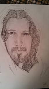 My drawing of Jesus.