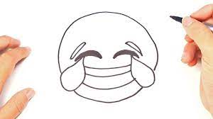 Vitaliy is a grandpa of three boys and he loves creating you might think that the guy in this picture is crying, but those are actually tears of joy. How To Draw A Laughing Emoji Laughing Emoji Easy Draw Tutorial Youtube