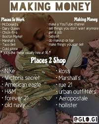 Pin By Ash Ash On Tips Jobs For Teens Baddie Tips How To Get Money