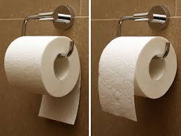 Toilet paper that isn't septic safe doesn't break down readily and can cause clogging in septic systems and old pipes. Tp Etiquette Over Or Under Farmers Almanac