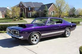 Image result for Mauve 1967 Barracuda