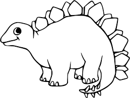 Stegosaurus lived in the late jurassic period, with the bony plates on their backs being their distinctive mark, and the spiked ridges on their tails being their powerful weapon against carnivorous below are some free printable stegosaurus coloring pages in vector format. Adorable Stegosaurus Coloring Page Free Printable Coloring Pages For Kids