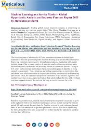 Machine Learning As A Service Market Global Opportunity Analysis And Industry Forecast 2019 2025 In 2020 Opportunity Analysis Machine Learning Analysis