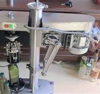 Glass bottle aluminum metal caps ROPP capping machines semi ...