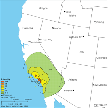 The usgs and the california geological survey, as well as other scientists, will use the map to assess damage and map the new faults. California Earthquake Map Collection