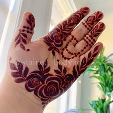 This Is 24 Hours After Henna Removal This Was From Natural Henna Paste Made In My Kitchen In Palm Henna Designs Henna Patterns Bridal Mehendi Designs Hands