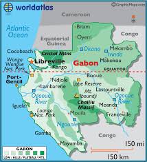 Gabon Maps Facts Gabon Map Africa Travel