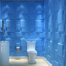 Gaya Amerika 3D Panel Dinding Pelembab Dekorasi Kamar Mandi Wall Cladding  Panel PVC| Alibaba.com