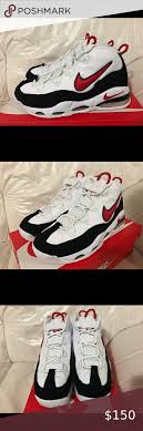 Nike Air Max Uptempo 95 White Red Black Nike Air Max Uptempo 95 White University Red Black New W Box Retail In 2020 Black And Red Nike Air Max Clothes Design