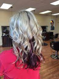 If you have dark hair, go with a lighter color like blonde. 44 Best Ideas Hair Blonde Purple Bleach Blonde Hair Tips Bleach Blonde Hair Blonde Hair With Purple