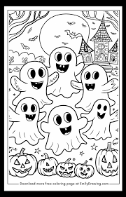 Image result for printable halloween coloring pages