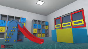 3d Model Kindergarten Interior And Props Cgtrader