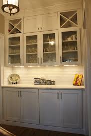 Koch Classic Cabinetry Savannah White Doors With Clear Glass Doors White Ikea Kitchen White Kitchen Paint White Kitchen Backsplash