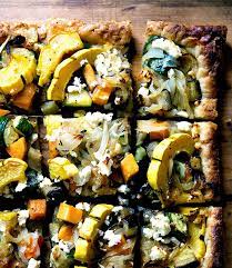 Dump Everything On A Puff Pastry And Call It A Night A Cup Of Jo Vegetable Tart Veggie Tart Puff Pastry Vegetable Tart