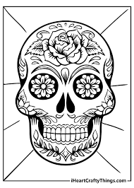 Hundreds of free spring coloring pages that will keep children busy for hours. Sugar Skull Coloring Pages Updated 2021