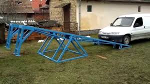 Auto Szerelo Billeno Rampa Mechanic Garage Car Ramps Garage Tools