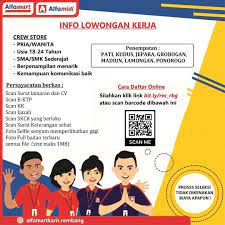 Informasi loker cleaning service lulusan smp 2020. Lowongan Kerja Crew Store Alfamart Penempatan Pati Kudus Jepara Grobogan Madiun Lamongan Ponorogo Lowongan Rembang